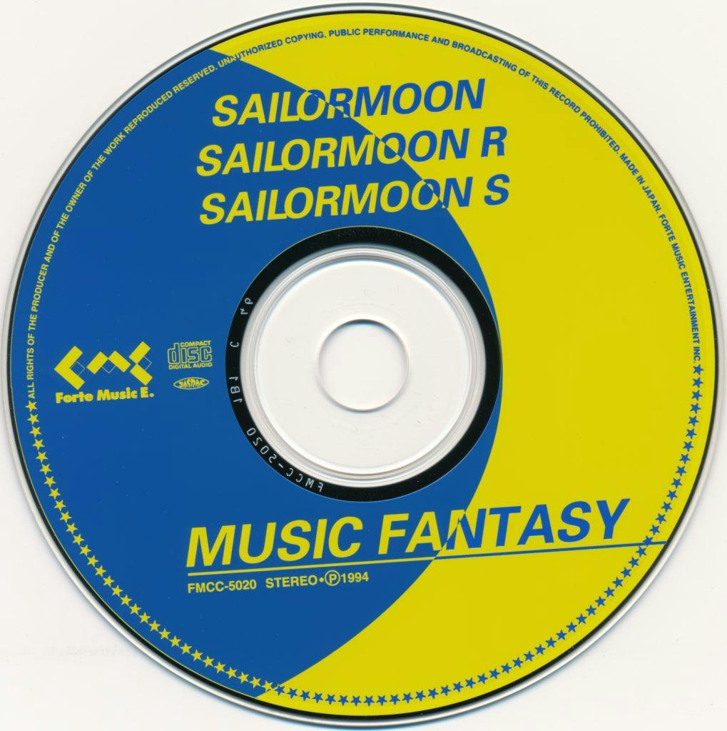 MUSIC FANTASY Bishoujo Senshi SAILORMOON・R・S